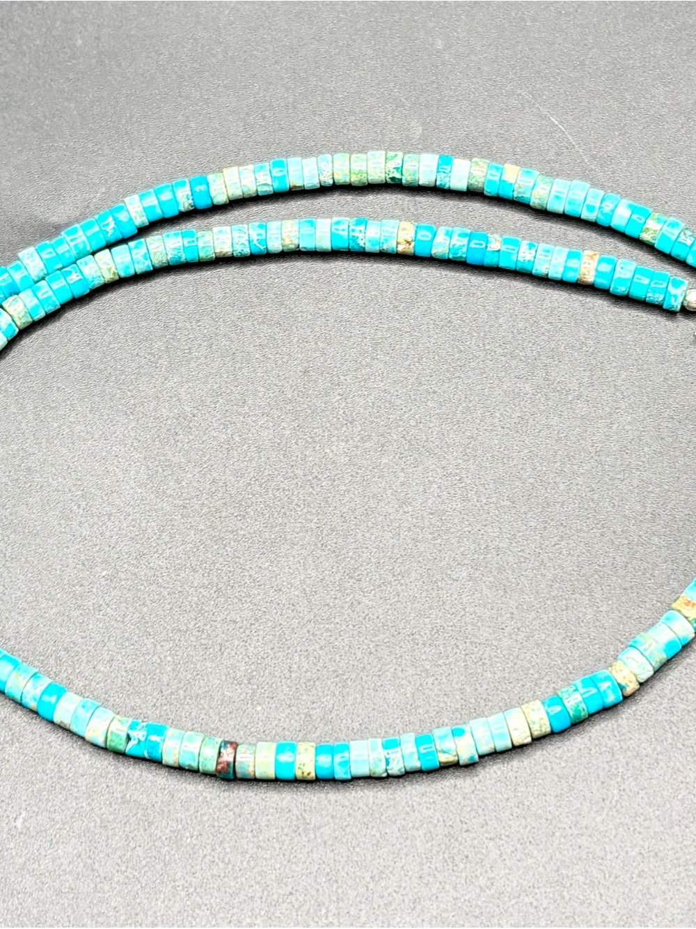 Turquoise Heishi Bead Necklace - Women Jewelry